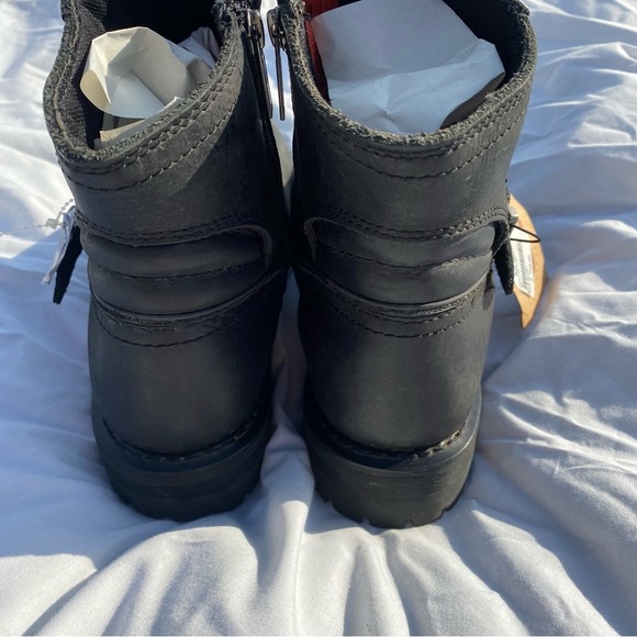 HARLEY-DAVIDSON® WOMEN'S BRANTLEY 5-INCH LEATHER MOTORCYCLE BOOTS - Picture 4 of 11